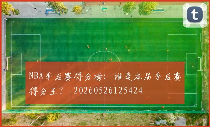 NBA季后赛得分榜：谁是本届季后赛得分王？_20260526125424